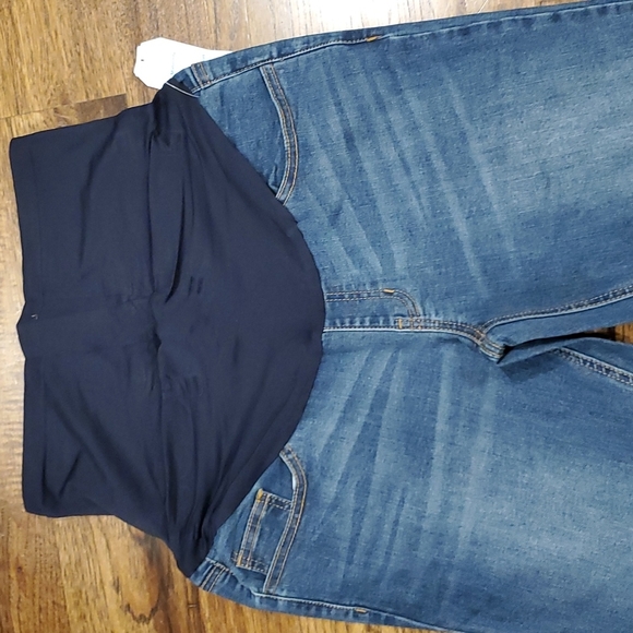 Womens Time & Tru maternity skinny jeans size M(8/10) - Picture 2 of 4